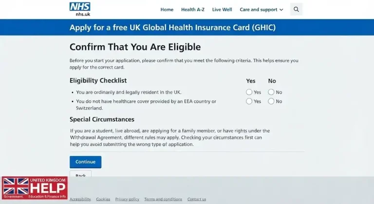 GHIC Card UK