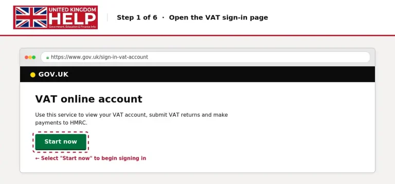 HMRC VAT Login